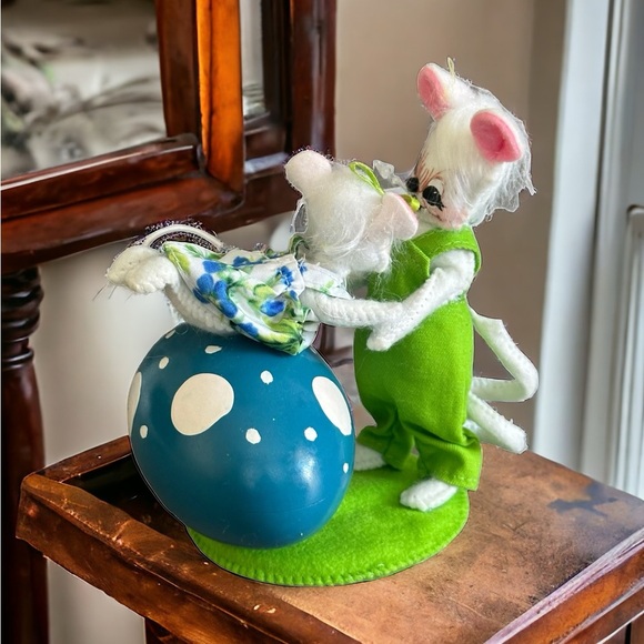 Annalee Dolls / Holidays Spring/Easter / 5” EASTER EGG MICE - Picture 1 of 12